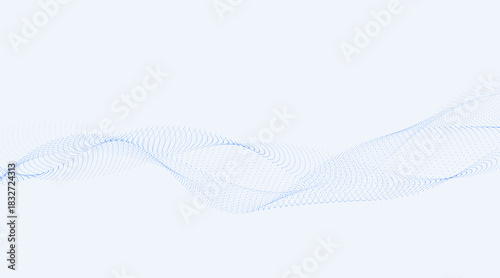 abstract blue wave background