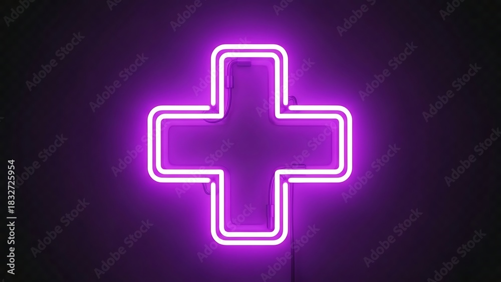 Obraz premium medical cross icon
