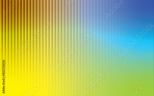 Yellow–Blue Soft Glow Gradient Striped Background