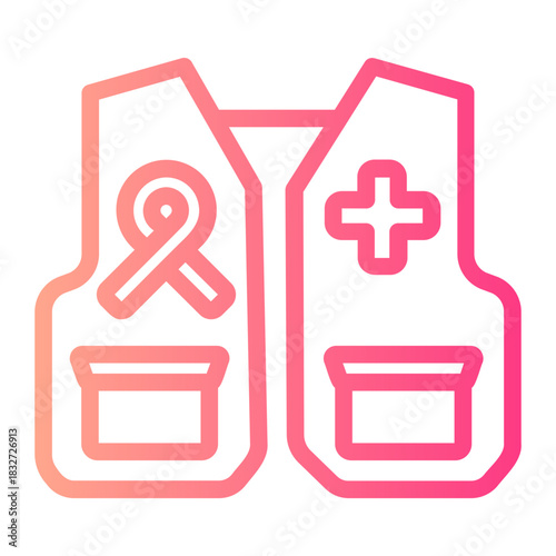 vest gradient icon