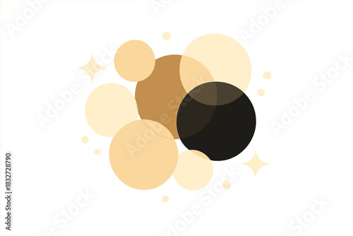Festive Sparkle Blur. Holiday Sparkle Blur. Flat minimalist vector illustration of a Holiday Sparkle Blur.