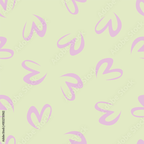 seamless pattern with hearts