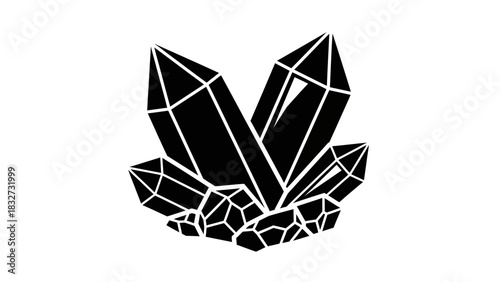 black and white abstract background