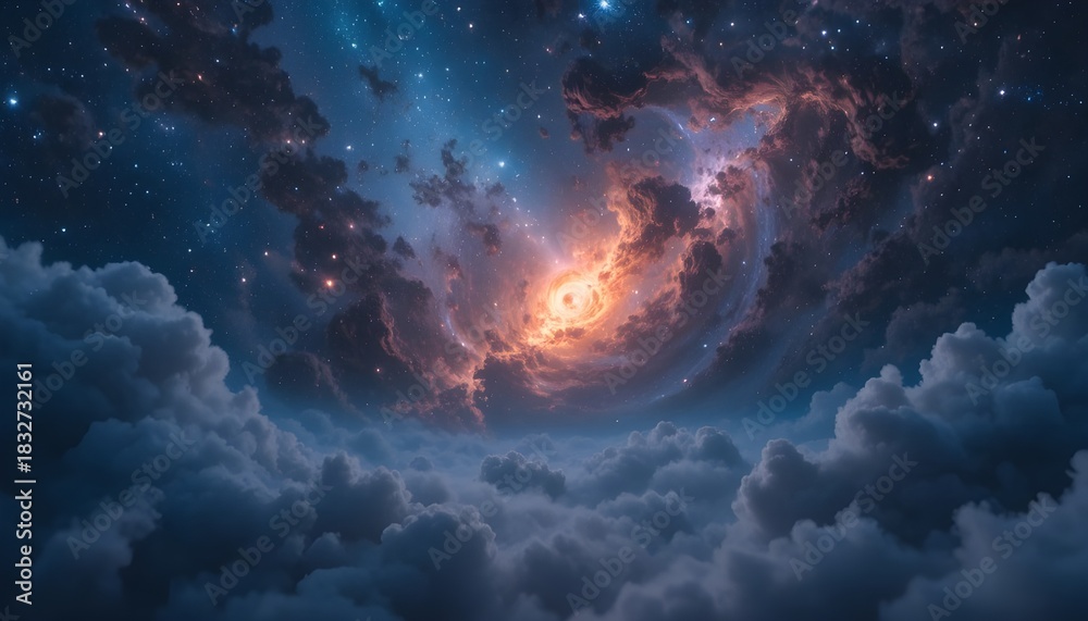 Obraz premium sun in space