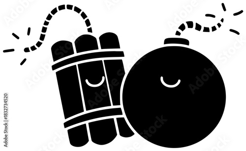 art illustration war silhouette aggressiveness logo agony icon anguish outline anxiety apocalypse bonfire burn ammo bushfire cruelty danger dark shape or vector graphic background