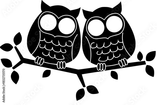 night illustration owl silhouette bird logo nature icon wildlife outline animal dark moon halloween wild blue cute sky black shape men vector graphic background