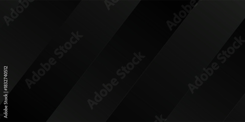 Black abstract background. Elegant dark diagonal shape elements.