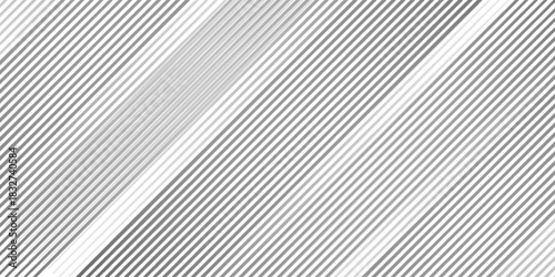 Slant line halftone gradation texture. Fading diagonal stripe gradient background. Black oblique pattern backdrop. Vanishing thin parallel line wallpaper for overlay