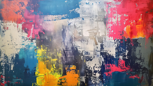 Fondo de pintura de colores