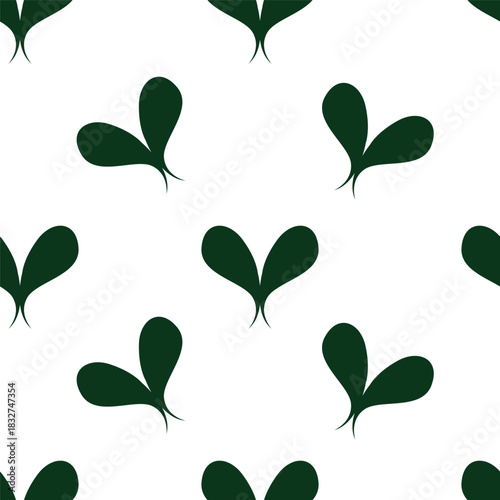 seamless pattern with leaves