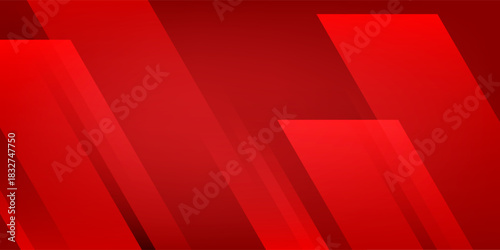 Modern Red Abstract Background with Diagonal Lines and Gradient Design. Suit for banner, web, brochure, pamflet and presentation