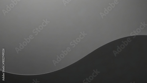 contrition. Curved drooping lines in muted gray tones, conveying humility. wellbeing guides, coaching materials, designed for mental health education and mindfulness programs.