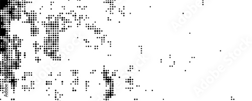 Dotted panel design. Digital gradient. Halftone pattern. Surface pattern design. Grunge backdrop. Fashion illustration. Vector illustration.