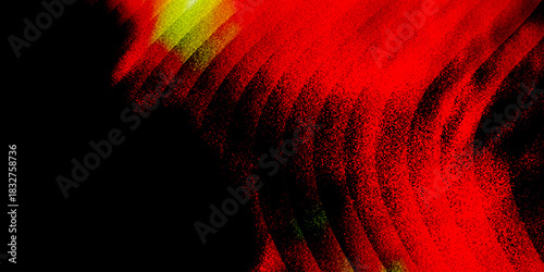 Neon glass spiral wave of transparent lines with blue brown gradient on dark 3d background. Abstract dna structure for science technology design. Futuristic graphic render wallpaper. 3D illustration