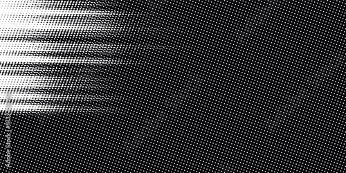 Halftone background vector, abstract backdrop design with two tone pattern and copy space for edit your content