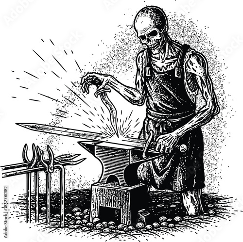 Dark background with subtle light streaks creating a mysterious and atmospheric visual effect