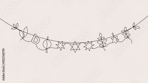 Santa claus sits in a cozy armchair by a fireplace reading letters and sorting through a large pile of mail with a small cat nearby preparing for christmas