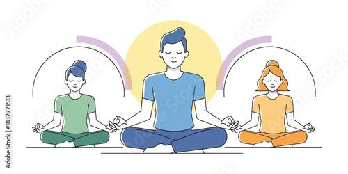 Zenith of Serenity Meditating Together for Peace and Wellness