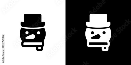 雪だるまのアイコン