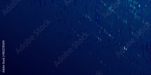 Abstract blue background with vertical lines and gradient effect