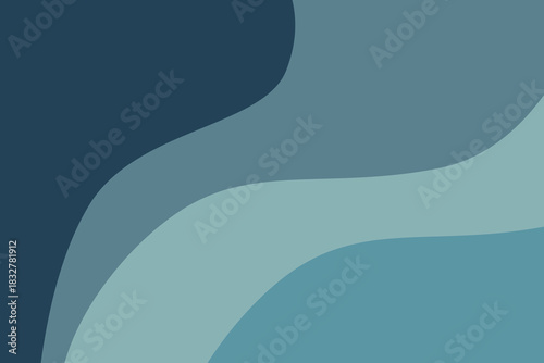 Abstract wavy background with modern and minimalist blue gradients, suitable for web design, branding, and various professional graphic needs.