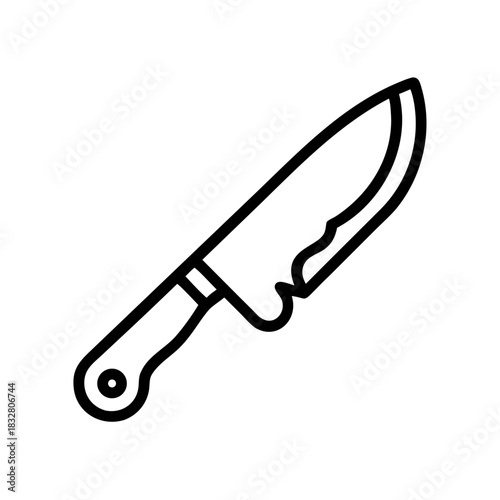 Kitchen kitchen knife icon transparent background 
