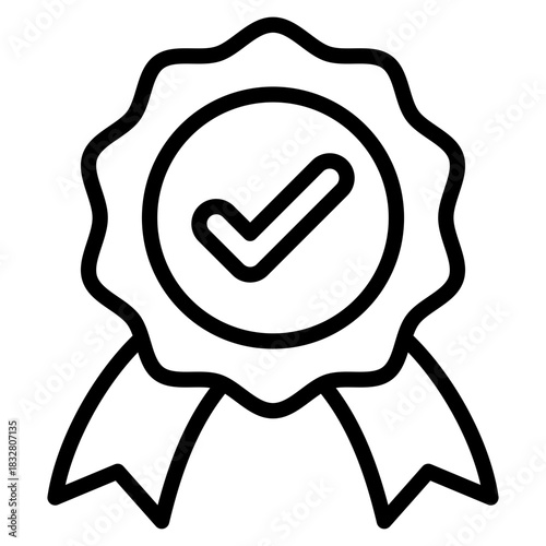 Quality Badge  Icon Element For Design