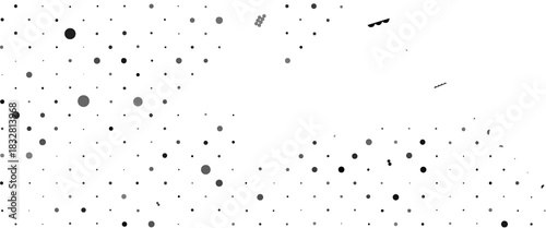 Monochrome abstract halftone. Vector black and white pattern of dots. simple poster, flayer