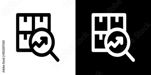 Demand Surge Icon Vector Illustration. Fresh Line Design Built For Creative Flexibility In Light And Dark Versions. 