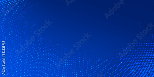 Abstract blue technology vector background with halftone grid pattern, light, and texture for business design illustration