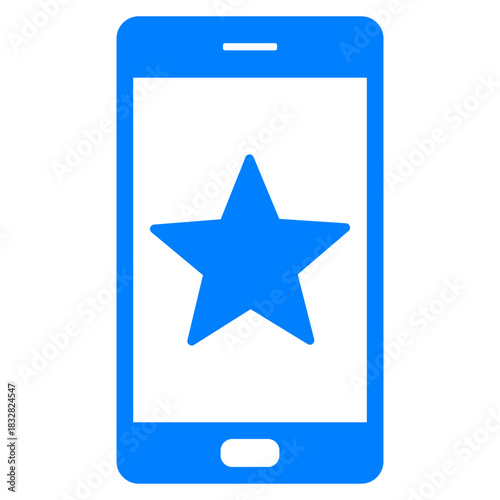 Stern und Smartphone