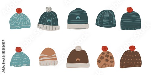 Winter Beanie Illustration
