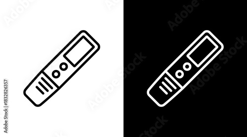 Ph Meter  White Icon Set Design