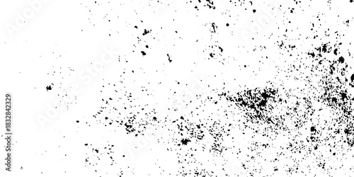 Grunge vintage white and black vector wall distressed dirty noise rust cracked pain background. messy dusty chalk splat dirt rusty noise overlay concrete wall texture background.	
