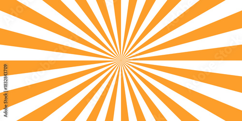 Abstract red and white retro with sunburst pattern colorful design. Vintage sunrays illustration swirl line. sun beam vector banner design and comic burst gradient concept pattern.	