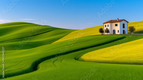 Tuscan Countryside with Gen...