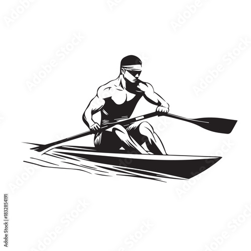 kayaking on the lake