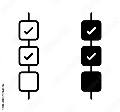 Workflow editable line icon