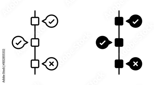 Workflow editable line icon