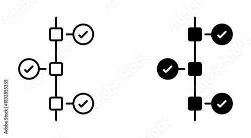Workflow editable line icon