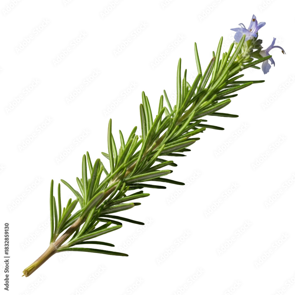 Fototapeta premium Flowering Rosemary Sprig