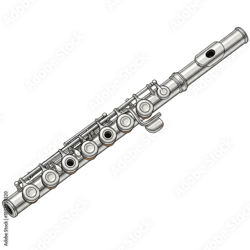 Silver Concert Flute