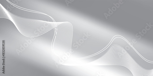 Stylish white background for presentation, printing, business cards, banner