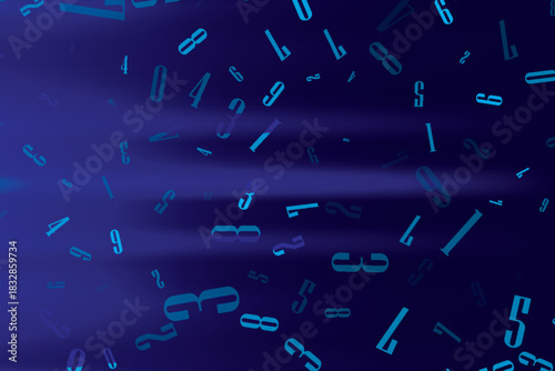 Code binary matrix data background. Technology software abstract binary code program blockchain digital.