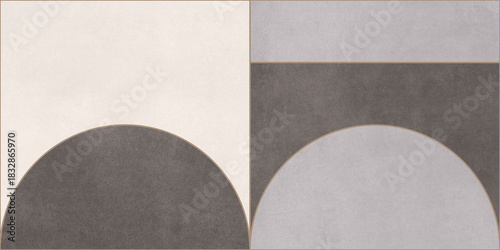 Fototapeta Naklejka Na Ścianę i Meble -  Geometric Natural Texture Decor