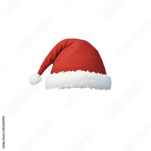 Flat colored Christmas themed icon illustration with plain background 