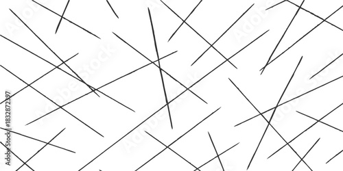 Seamless line art illustration pattern of grass in the wind and snow texture drawing for a wallpaper backdrop design