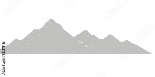 Egyptian Giza pyramids silhouette landscape with desert sand and sunset sky vector design illustration