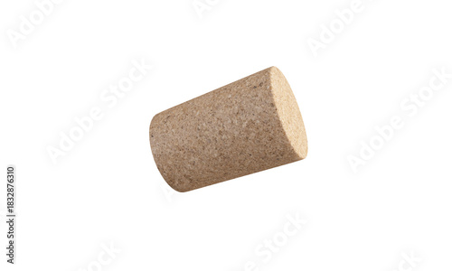 Close-Up of Diagonal Cork Bottle Stopper