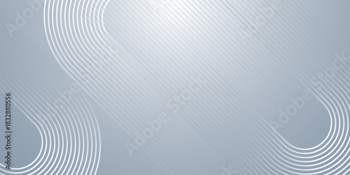 White Minimalist Abstract Background. Modern glossy white diagonal line pattern.